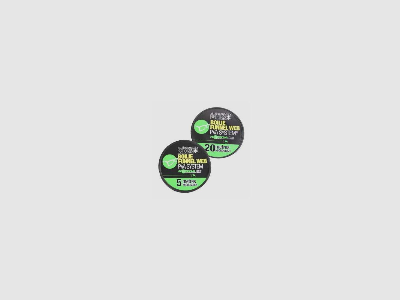 Korda Boilie Funnel Web Micromesh PVA Herlaadnet 20 m