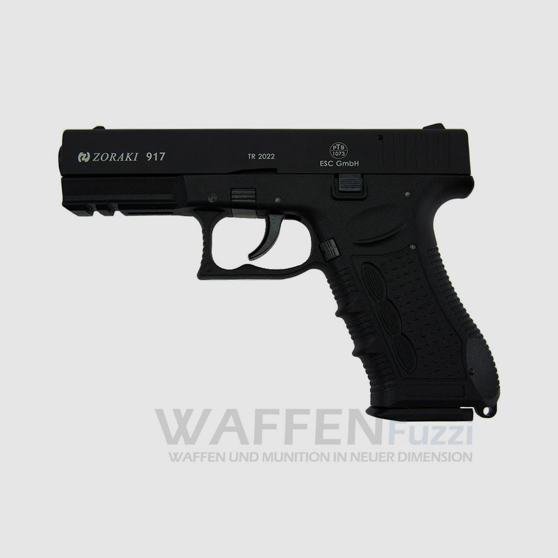 Zoraki 917 Schwarz Schreckschusswaffe Kaliber 9mm PAK