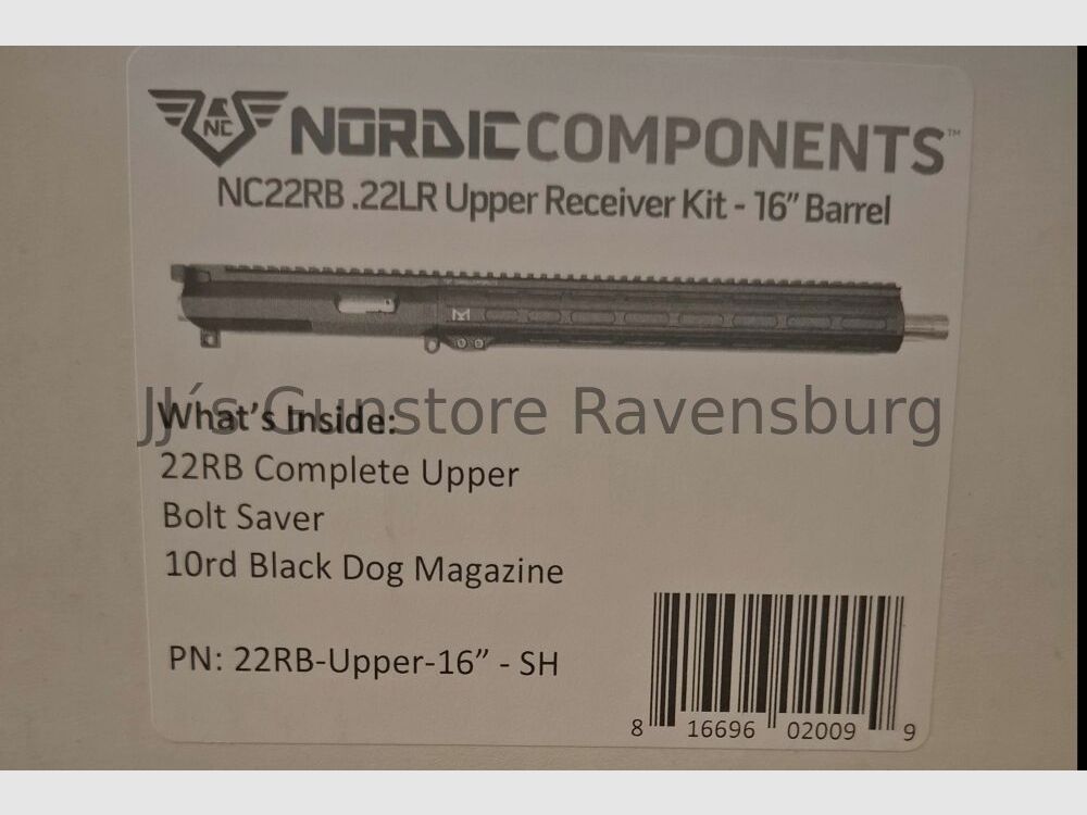 Wechselsystem Nordic Components Nordic Upper .22lr