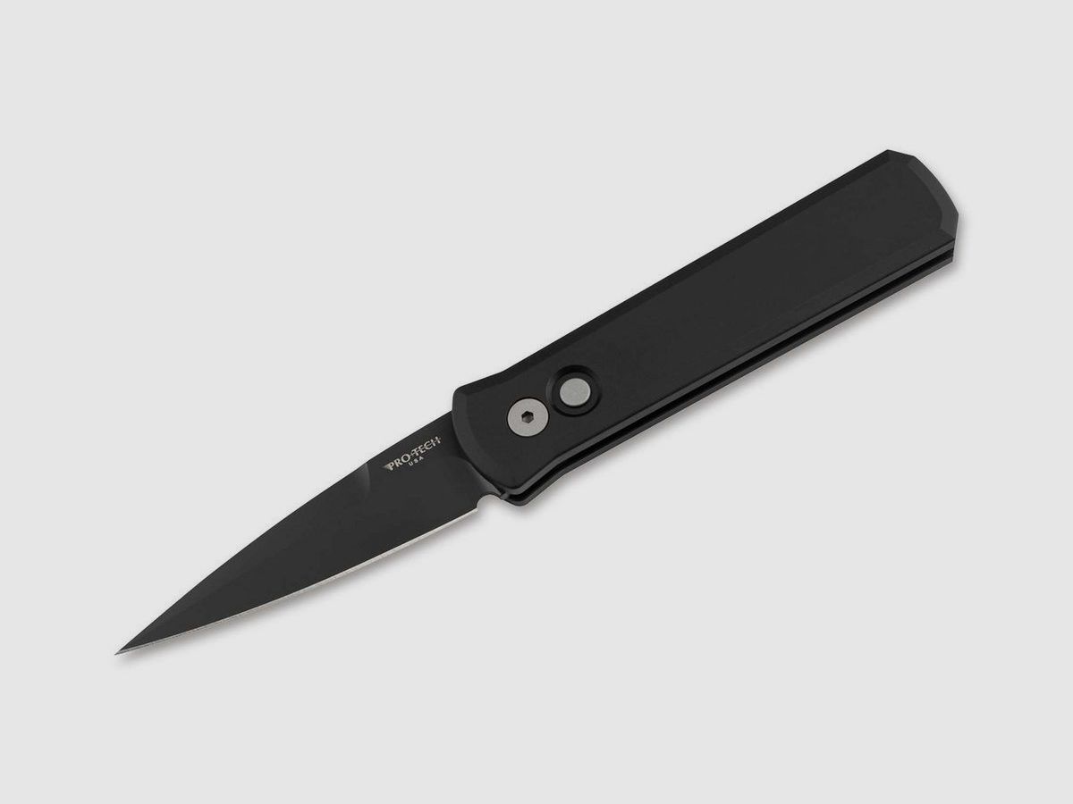 Pro-Tech 721 Godson Aluminum Black DLC Automatikmesser, Bild 2 von 10
