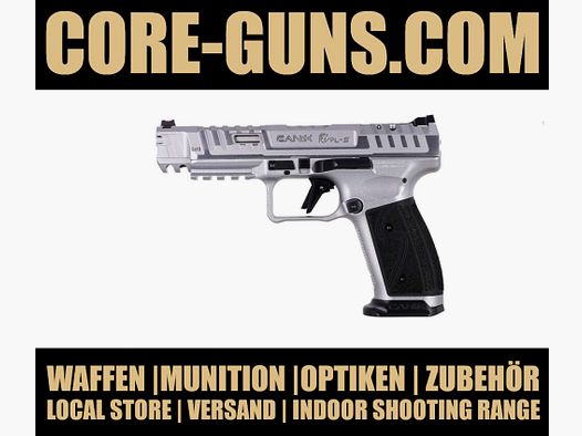 Pistolet Canik SFX Rival-S z pełnej stali 9mm Luger Chrome dostępny od ręki