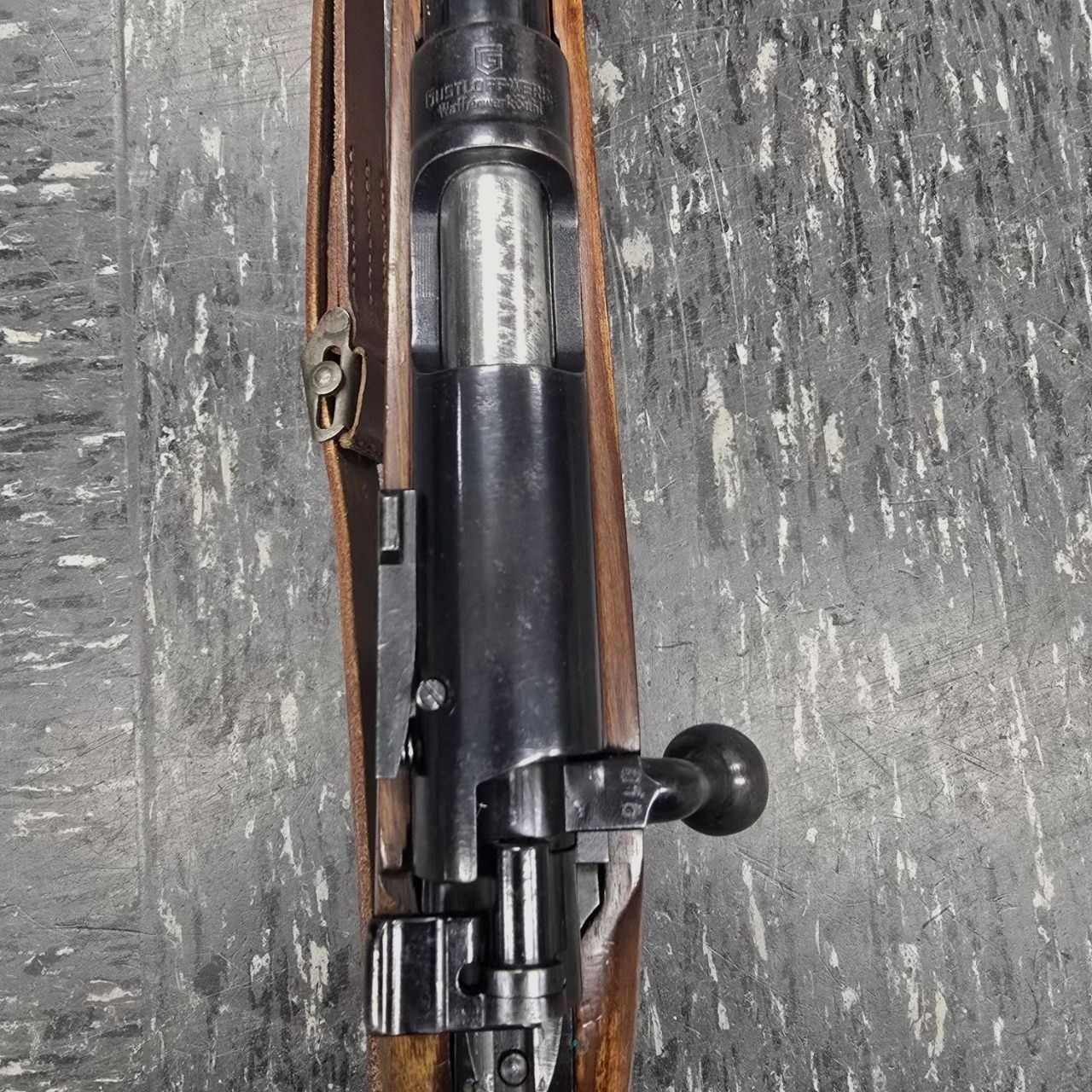 Gustloff Wehrsportgewehr – Calibre .22 lfb (cargador único)