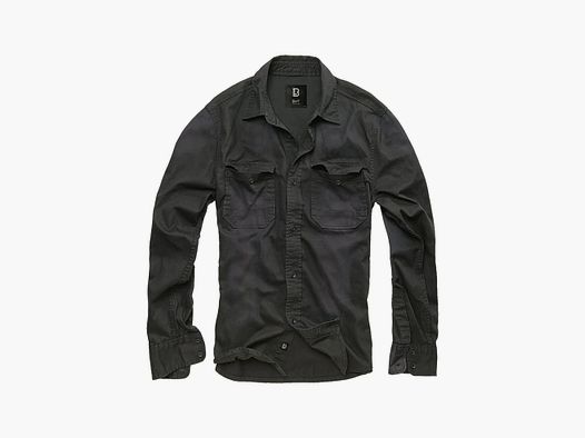 Chemise Brandit Hardee noire