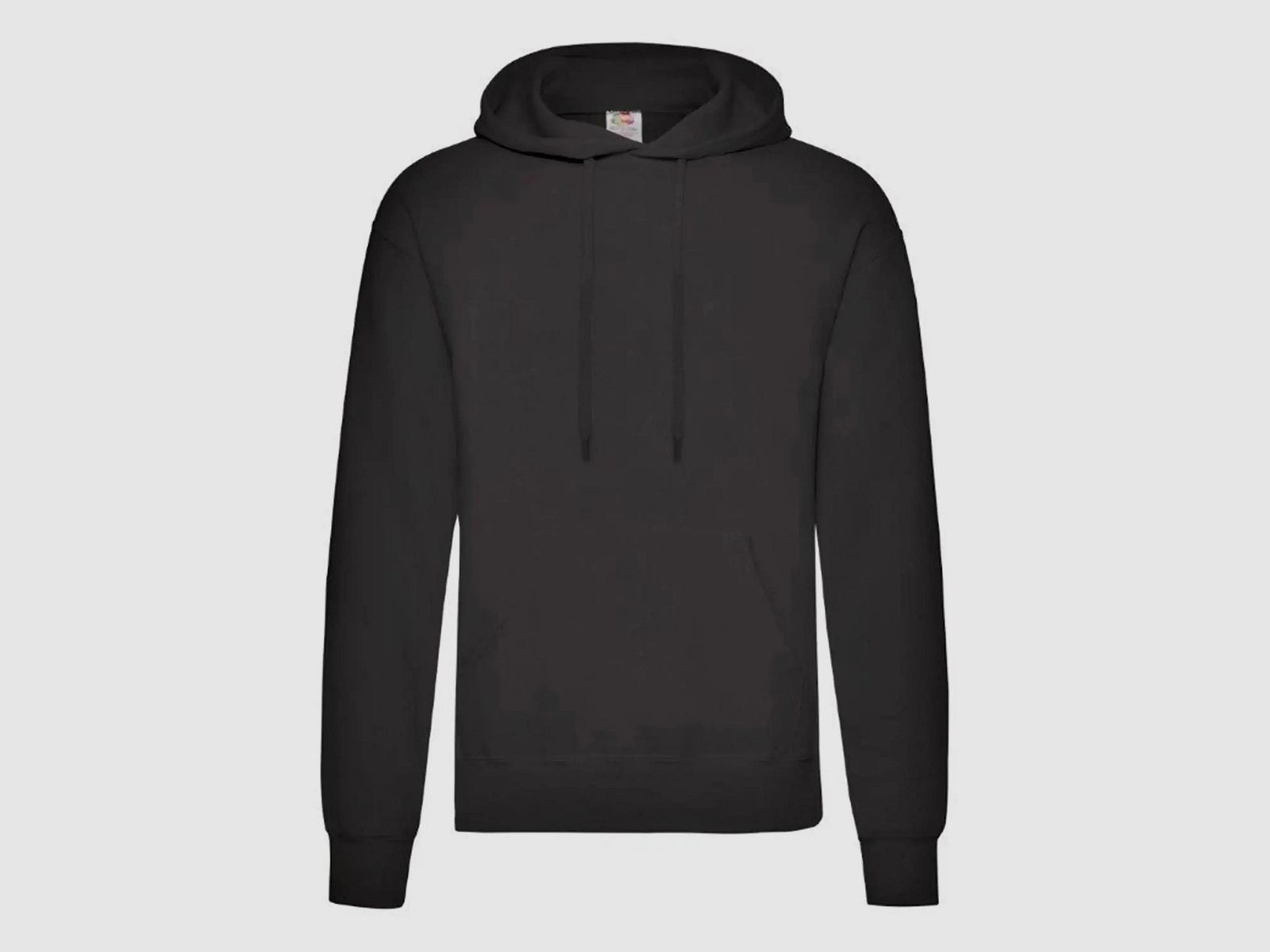 Fruit Of The Loom Classic Hooded Sweatshirt - Nero / S Uomo