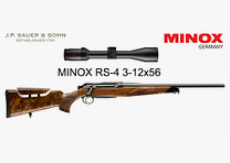 J.P. Sauer & Sohn Sauer 505 Ergo Lux Repetierbüchse HQ3 Ausstattungspaket Elegance + VSR | 8.5x55 Blaser | MINOX RS-4 3-12x56