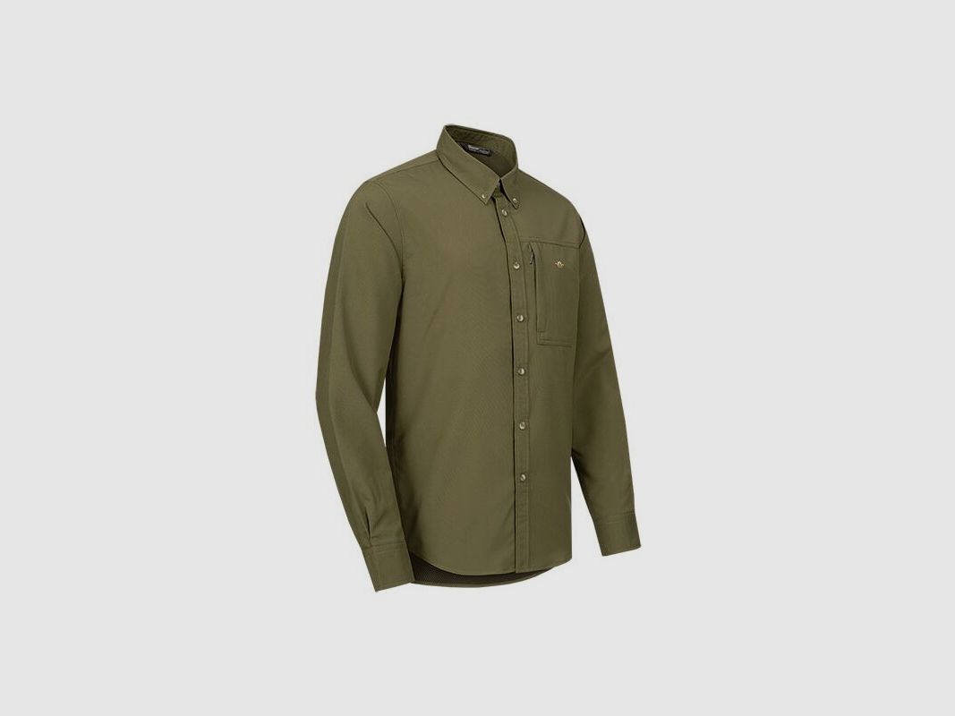 Blaser Herren AirFlow Hemd dunkel oliv