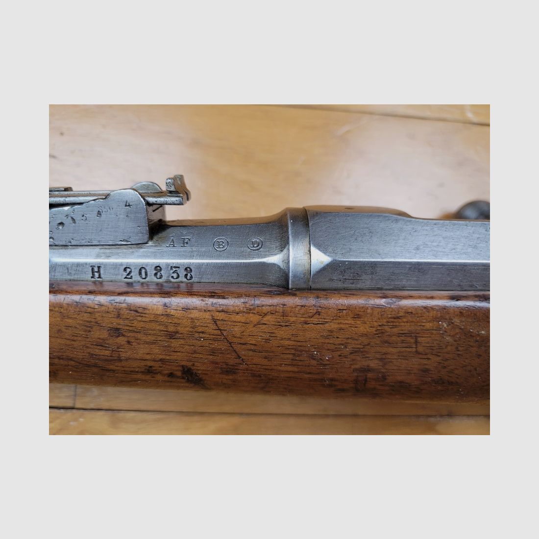 Schöner Chassepot-Gewehr 1866 – Kaiserliche Fabrik in St. Étienne – Oktober 1868 – im 1. RTA! – Originalkaliber – Ausgezeichneter Lauf – TBE, Bild 21 von 27