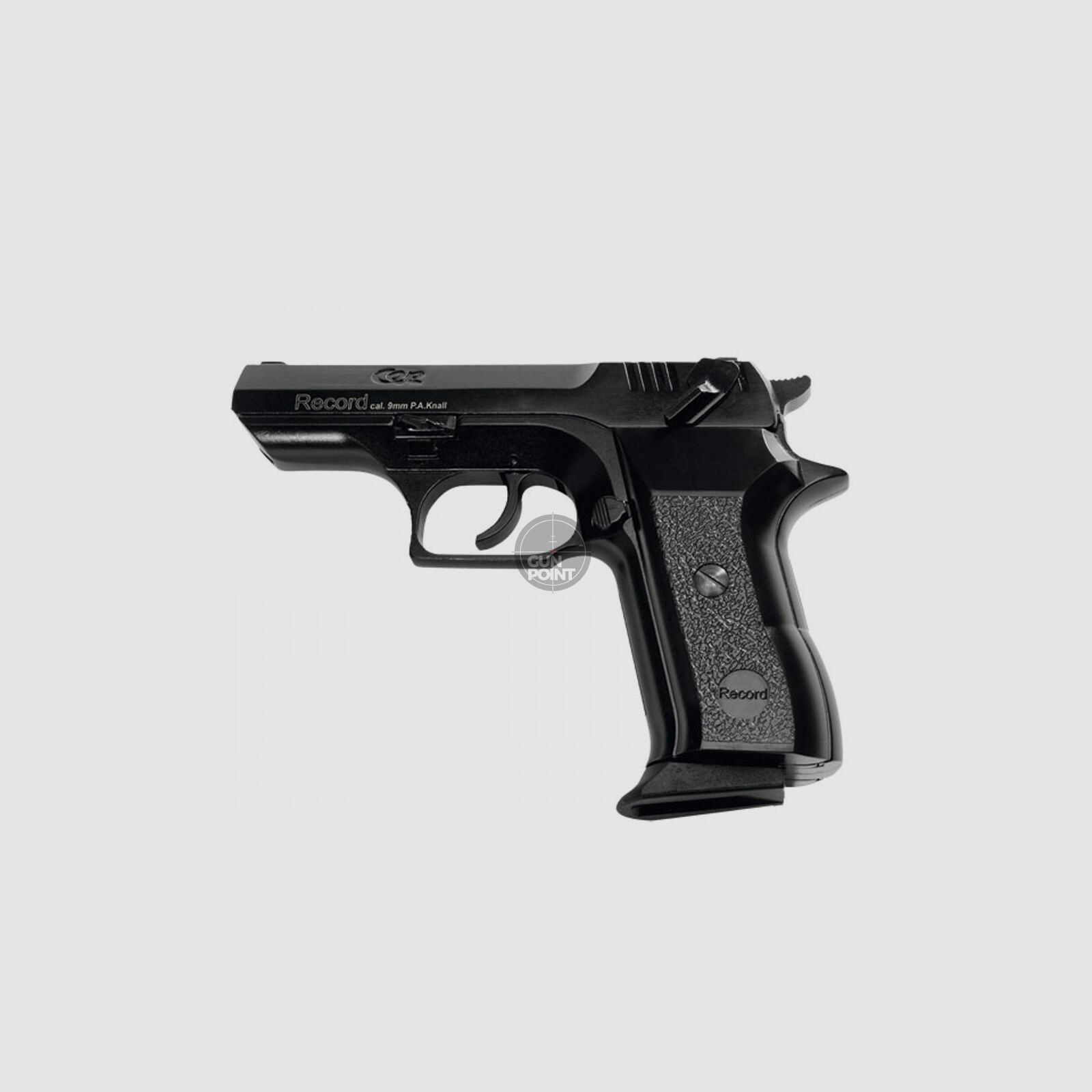 Schreckschuss - Gas Signal Pistole - RECORD Modell COP BR. - 9 mm P.A.K.