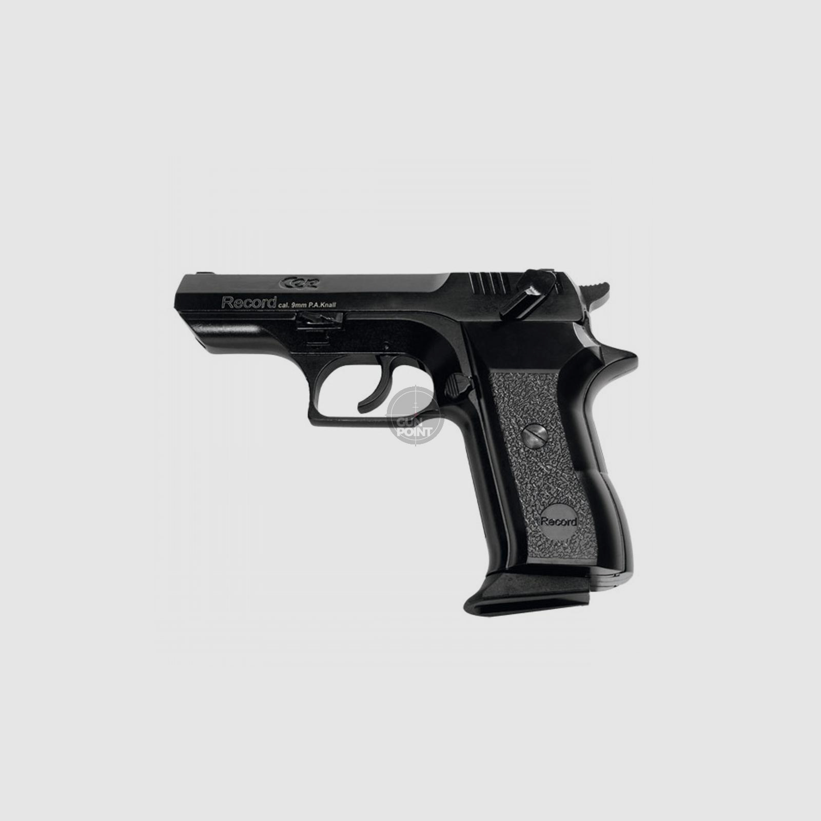 Schreckschuss - Gas Signal Pistole - RECORD Modell COP BR. - 9 mm P.A.K.