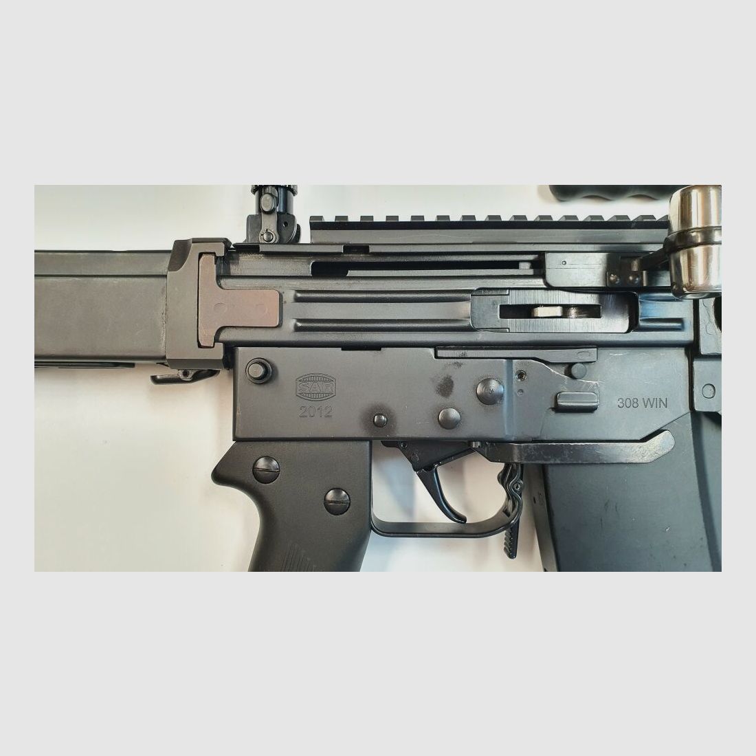Schwaben Arms GmbH !!!Absolute rarity!!! Self-loading rifle SAR M57 Swiss Match, caliber .308win. similar to SIG Stgw.57/PE57