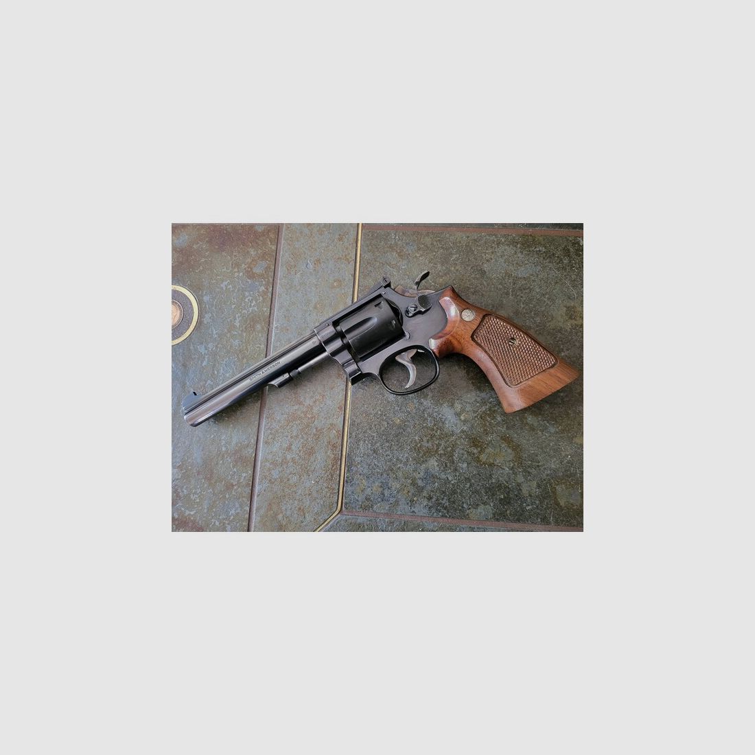 Hochwertiger KK Revolver Smith&Wesson S&W 17 Kal. .22lr mit Schönheitsfehler sucht neuen Besitzer