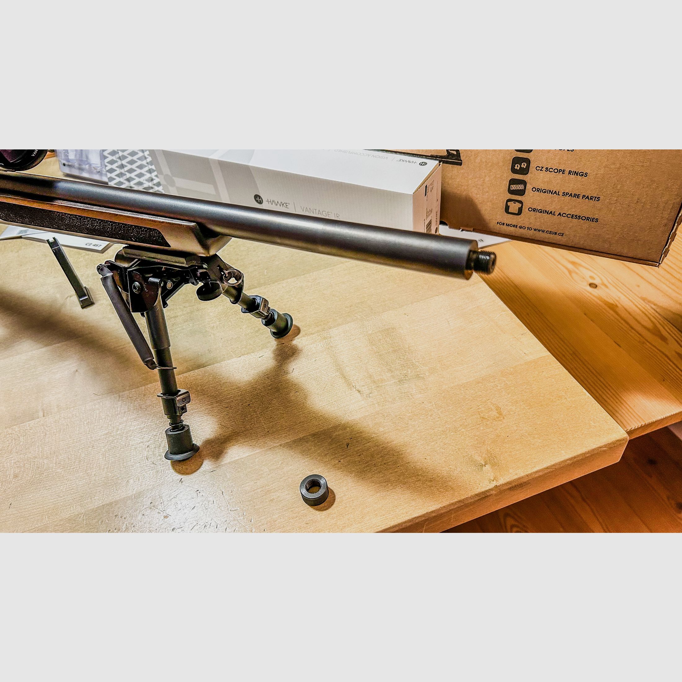 CZ 457 Varmint .22 lr  TOP auf 100m 