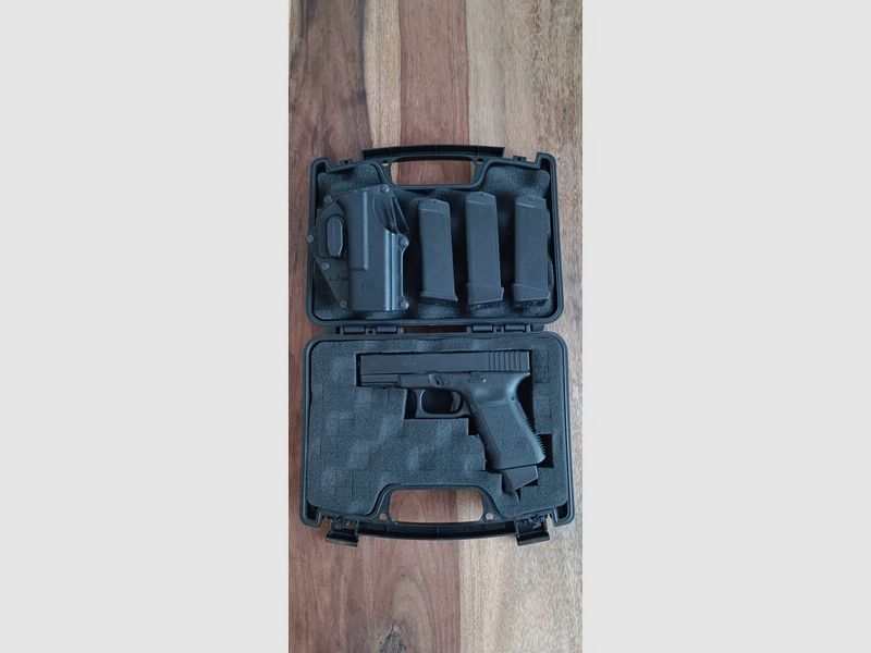 Glock 19 mit Zubehör