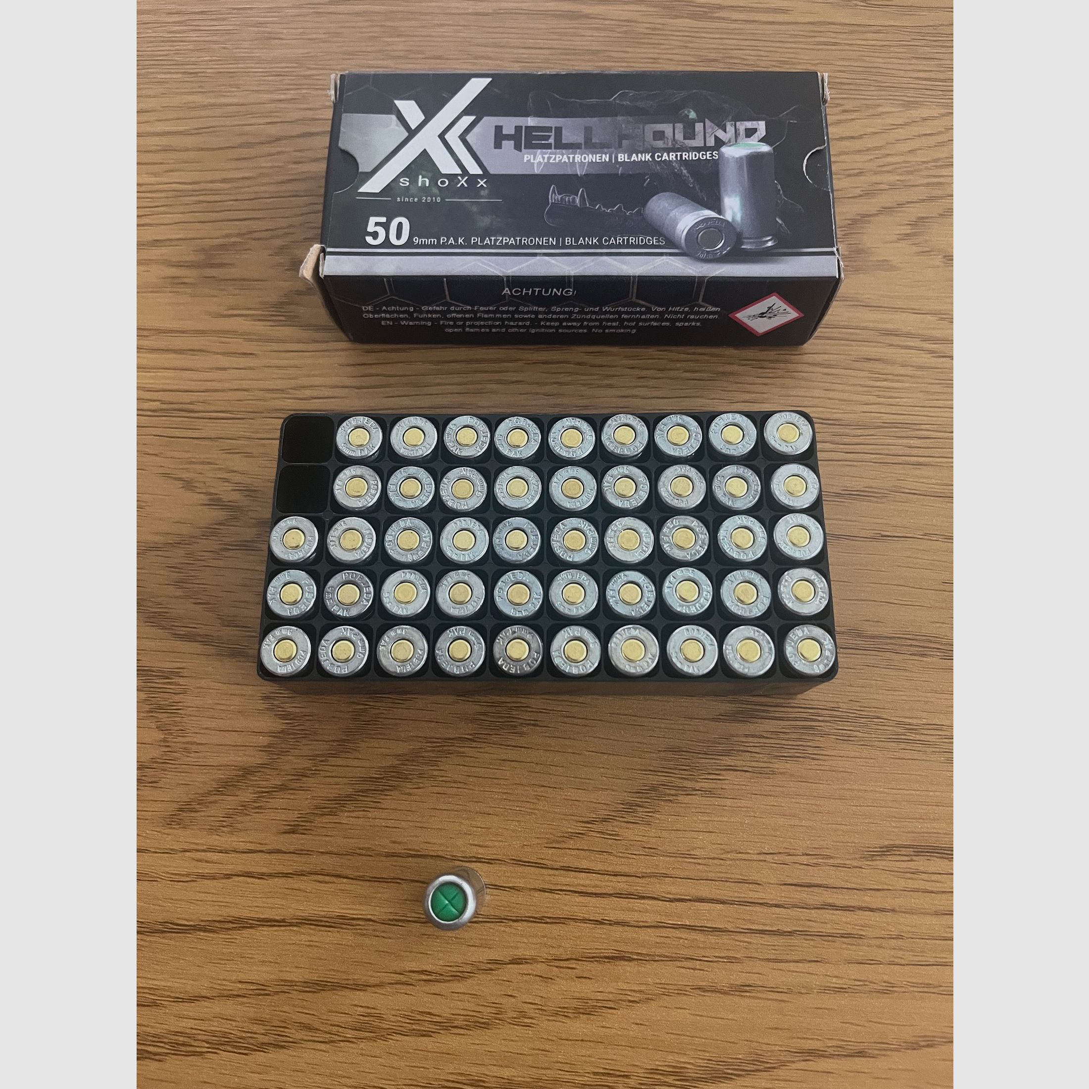 Heckler & Koch P30 PTB incluant la mallette + 49 cartouches à blanc