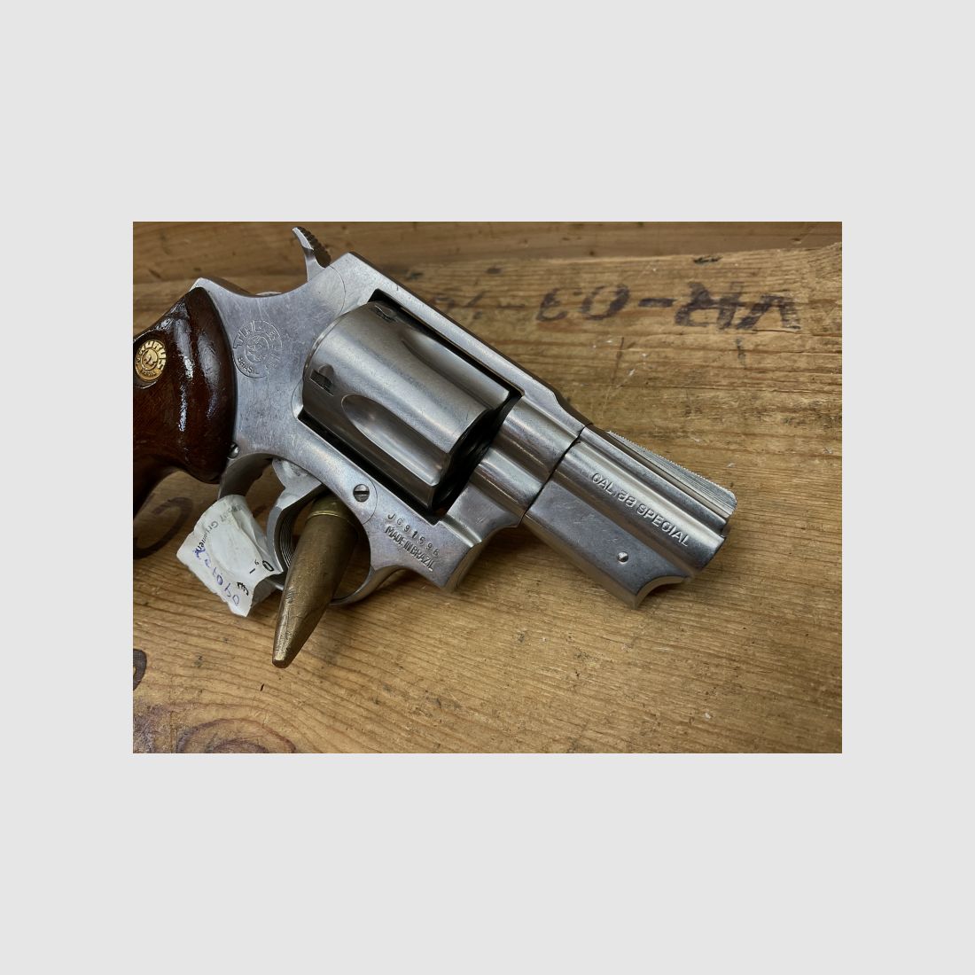 Revolver Stupsnase Taurus Brasil Mod.373, Kal..38Spezial 2Zoll, Stainless!!!