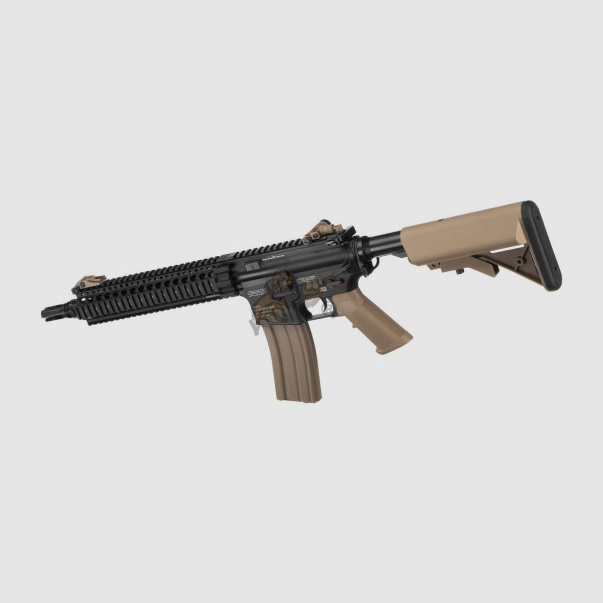 G&G GC18 MOD1 con ETU in Nero/Tan Airsoft S-AEG libero da 18