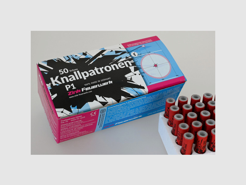 ZINK KNALLPATRONEN P1 - VOGELSCHRECK - 50 SCHUSS