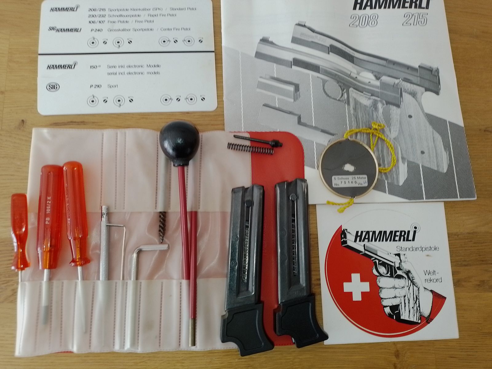 Hämmerli 215 Standard Pistolet 22lfb