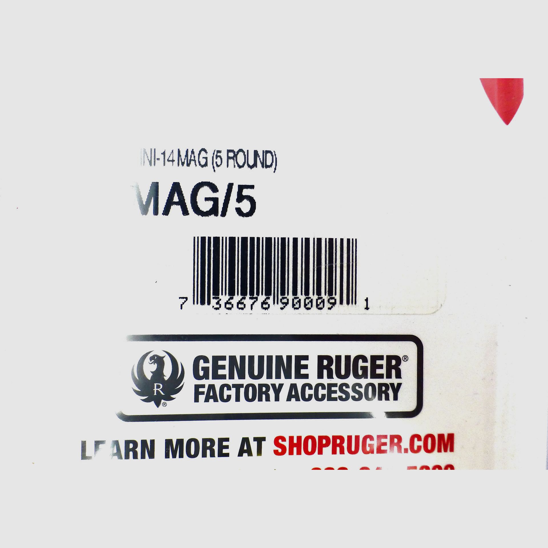 Magazin Ruger Mini-14, 5 Schuss, gebraucht, Bild 2 von 2