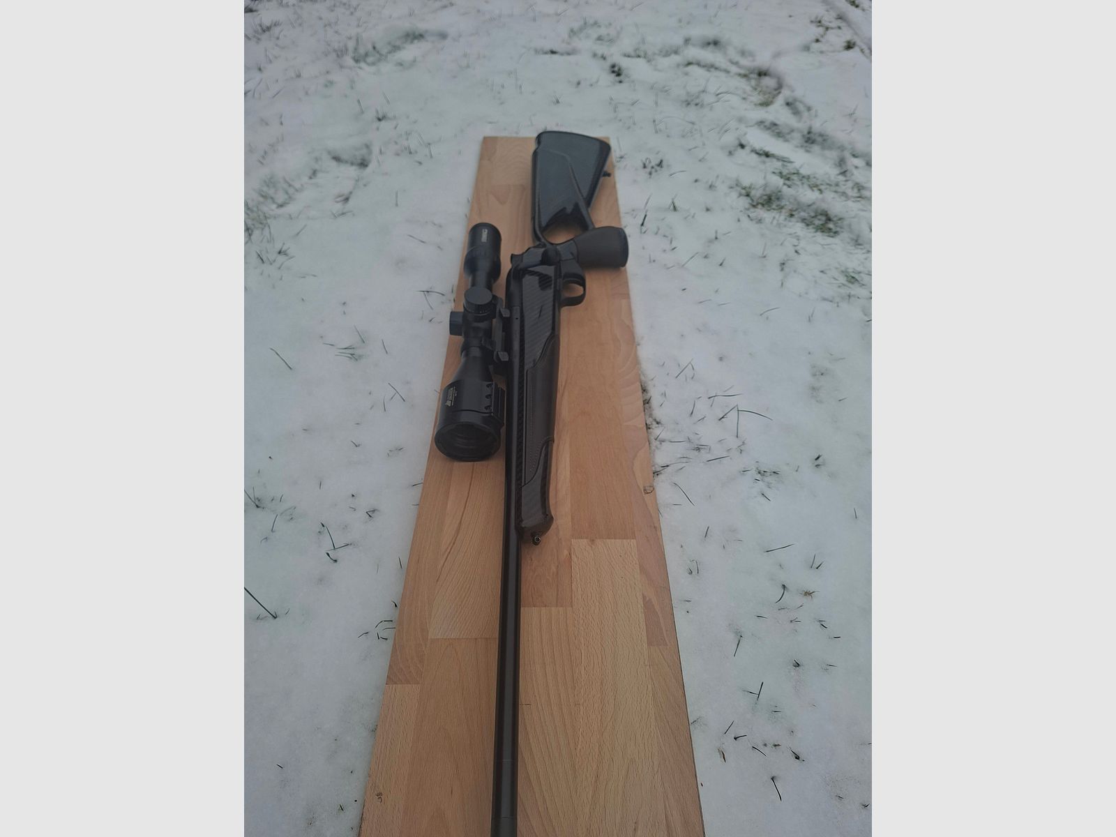 Blaser R8 Carbon Success Schaft LINKS mit Ledereinlagen, Top Zustand