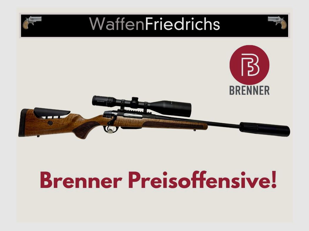 Brenner BR20 Exklusivmodell Komplettset+ Jungjäger - Waffen Friedrichs