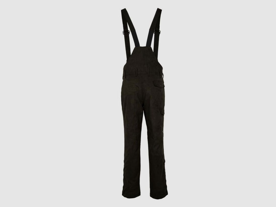 Hubertus Herren Hose Microvelours Oliv/Braun
