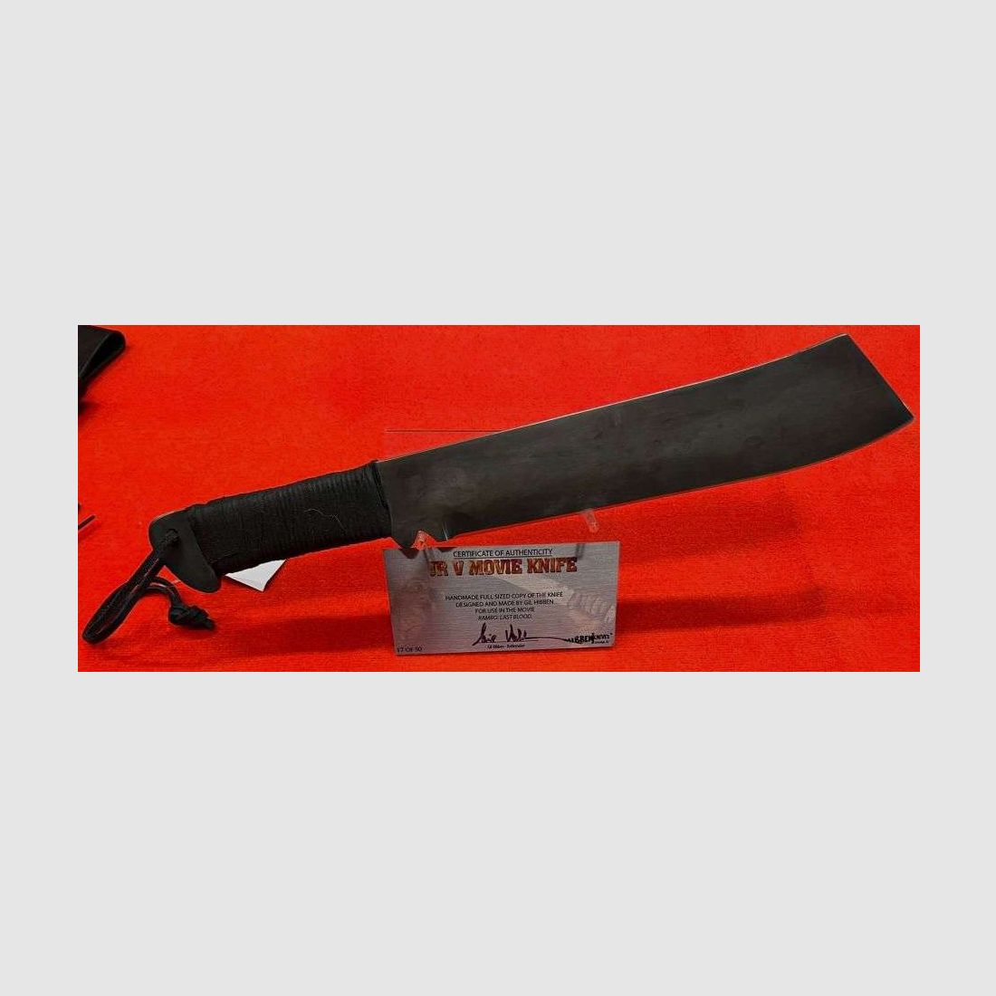 Gil Hibben Rambo IV Machete Original, image 3 sur 6