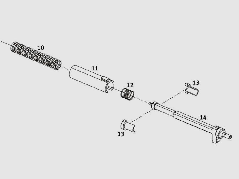 Pezzi di ricambio Heckler & Koch SFP9 --------------------Parti di CHIUSURA---------------------