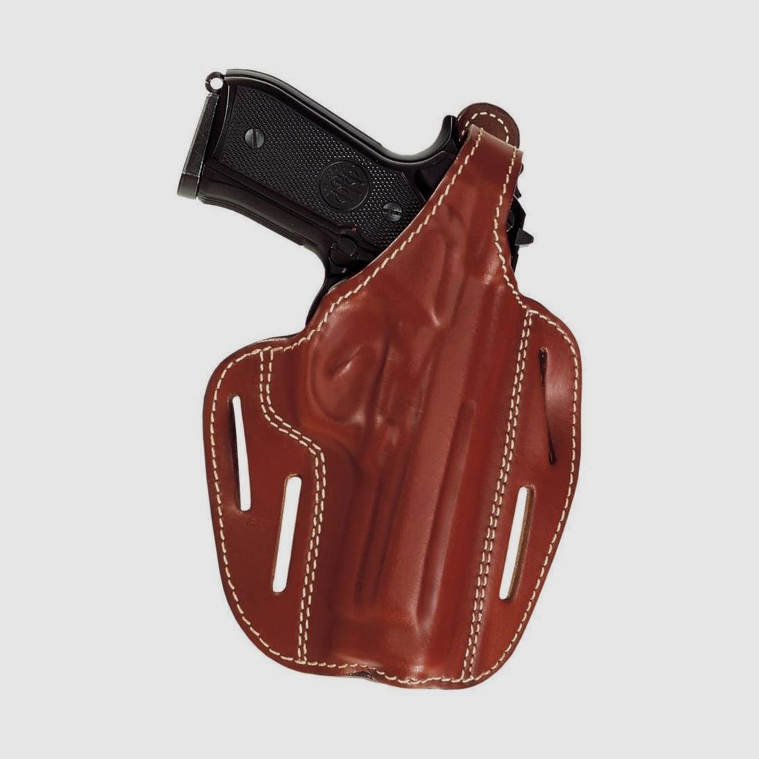 Pancake Holster für Beretta 92/Zoraki 918 mit 4 Tragepositionen Linkshänder Schwarz