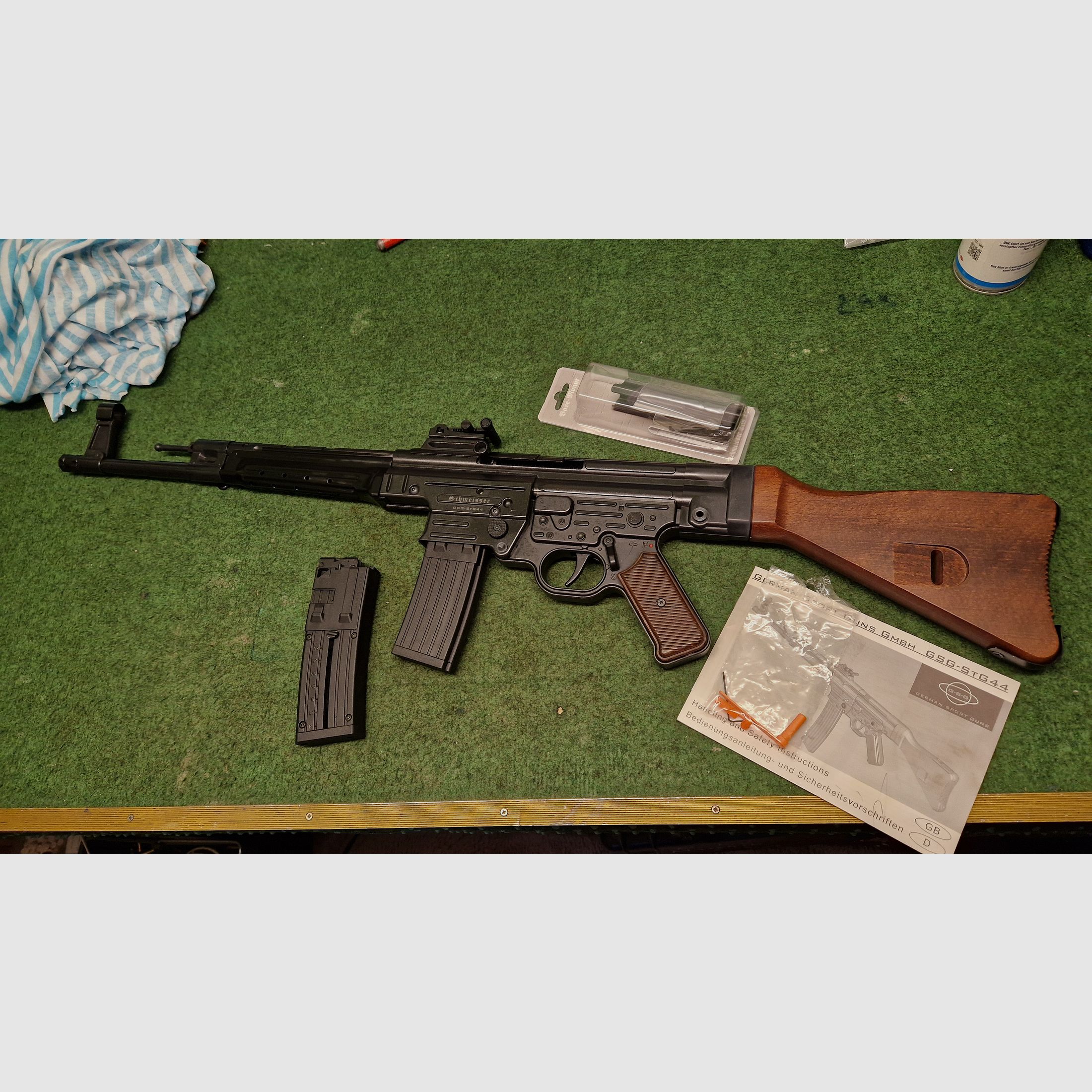 StG44, MP44, Sturmgewehr 44, de GSG en .22lfb