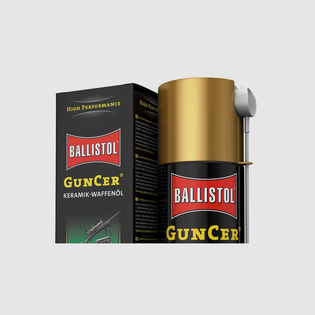 GunCer Keramik-Waffenöl & Waffenfett 200 ml Spray (8,50 €*/100 ml)