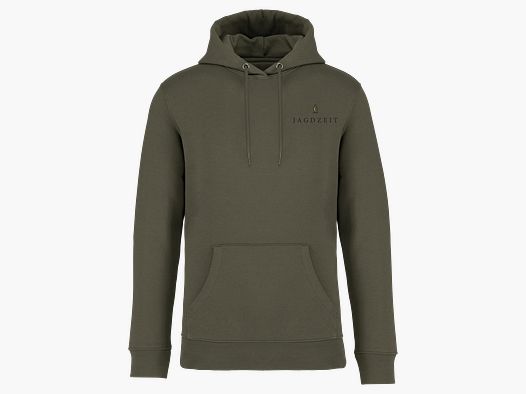 Tiempo de caza Bio Hoodie - impreso por ambos lados