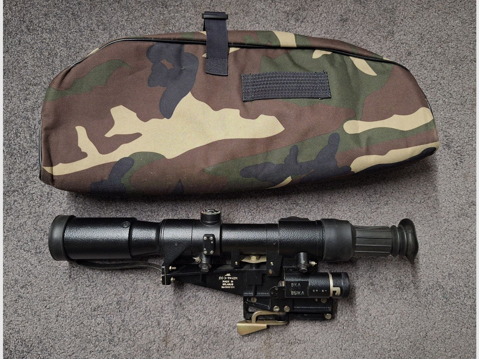 Celownik optyczny PO 3-9x42 M dla SVD Dragunov Dragunow SWD lub AK 47 74 i Clone