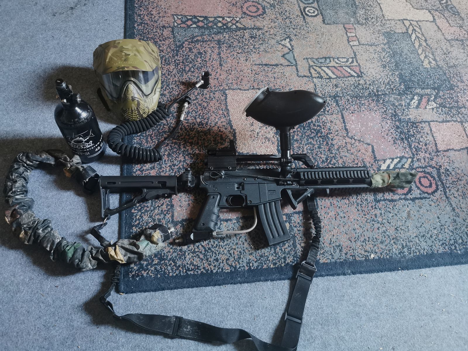 Komplette Paintball Ausrüstung