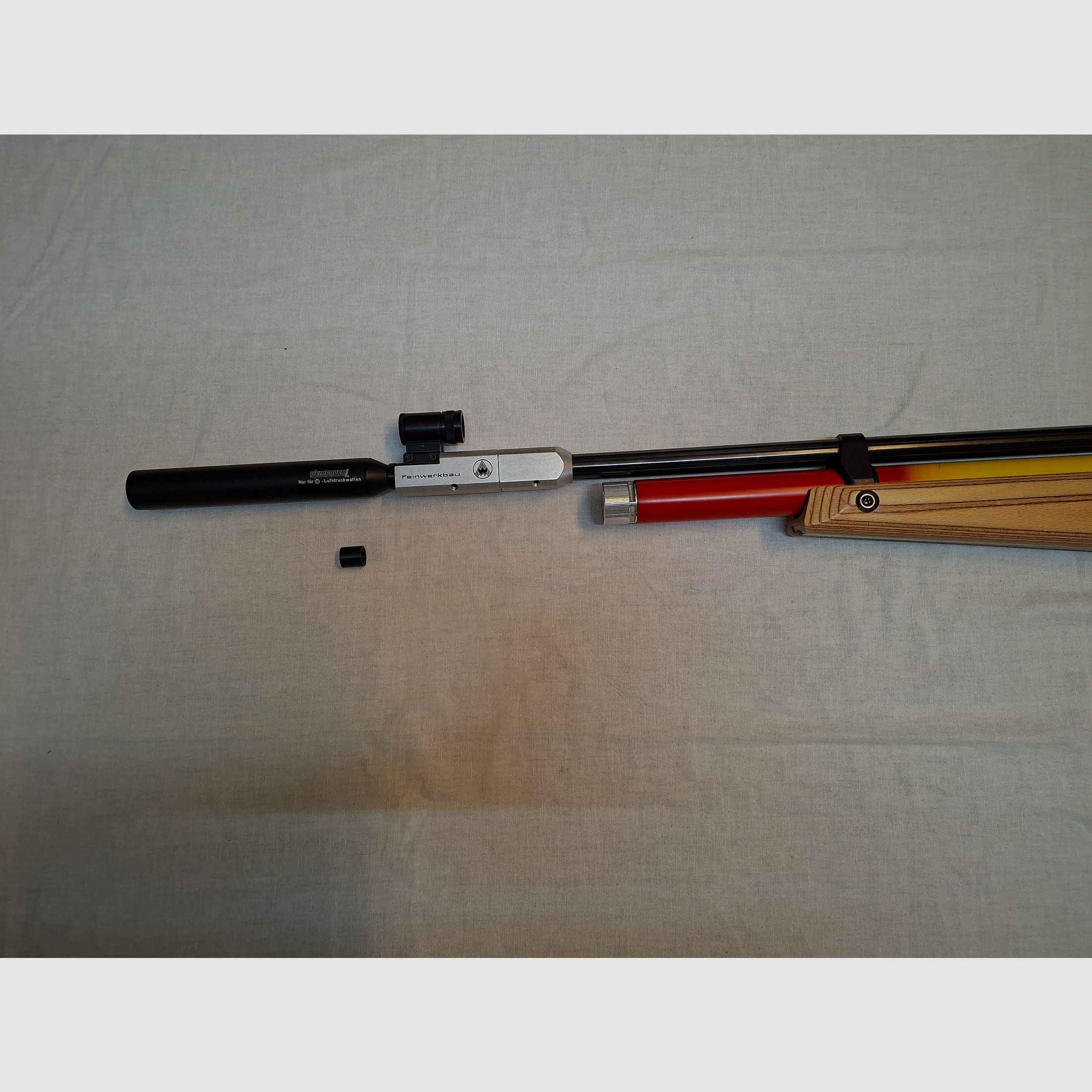 Feinwerkbau Model P 70 with silencer