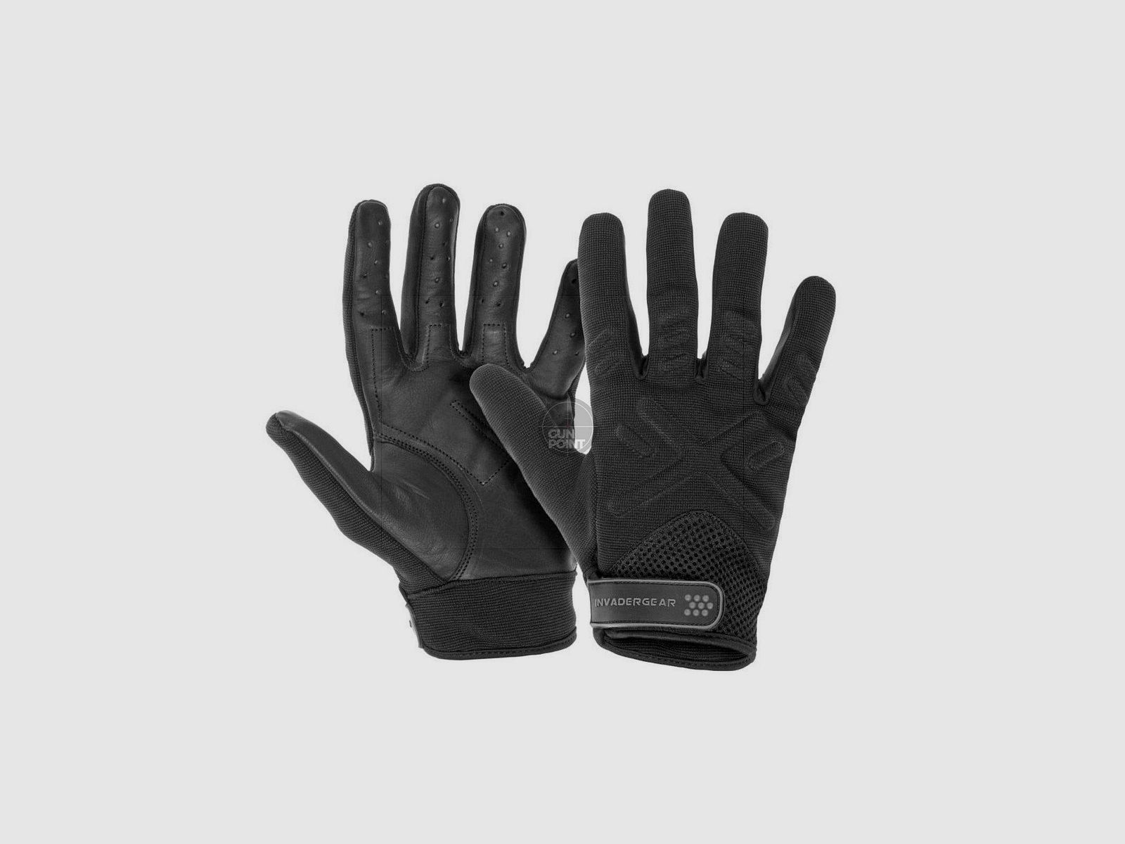 Invader Gear Shooting Gloves-Black-M