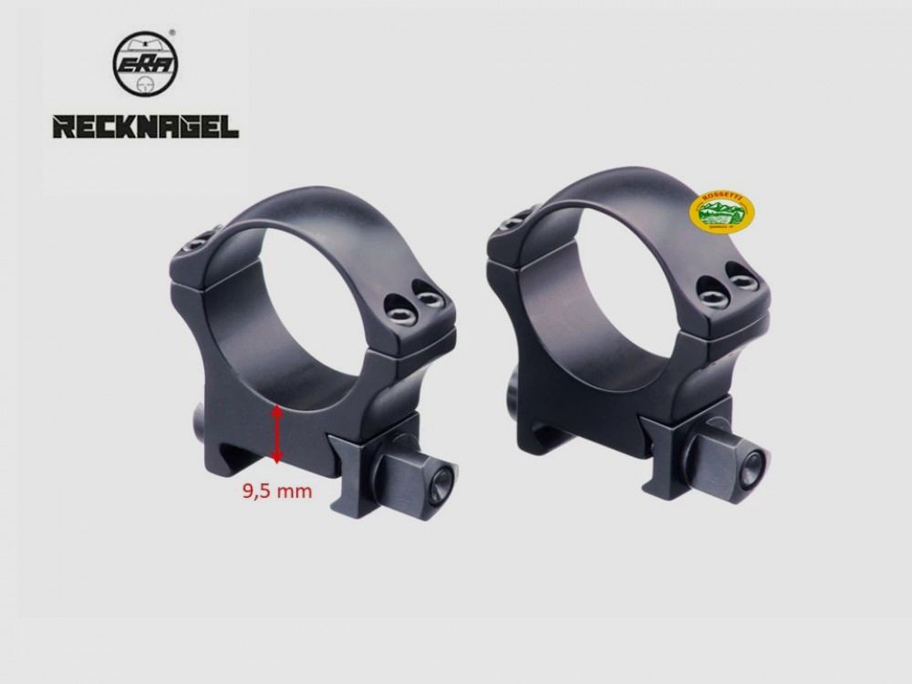 RECKNAGEL ERA Ringe Stahl Picatinny 34 mm Niedrig
