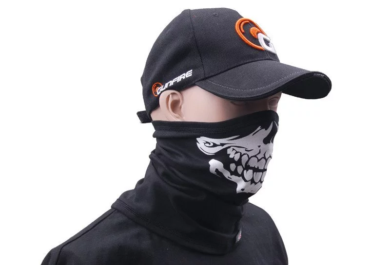 Thermoactive half balaclava with print – BLACK M (GFT-23-002346), image 10 of 12
