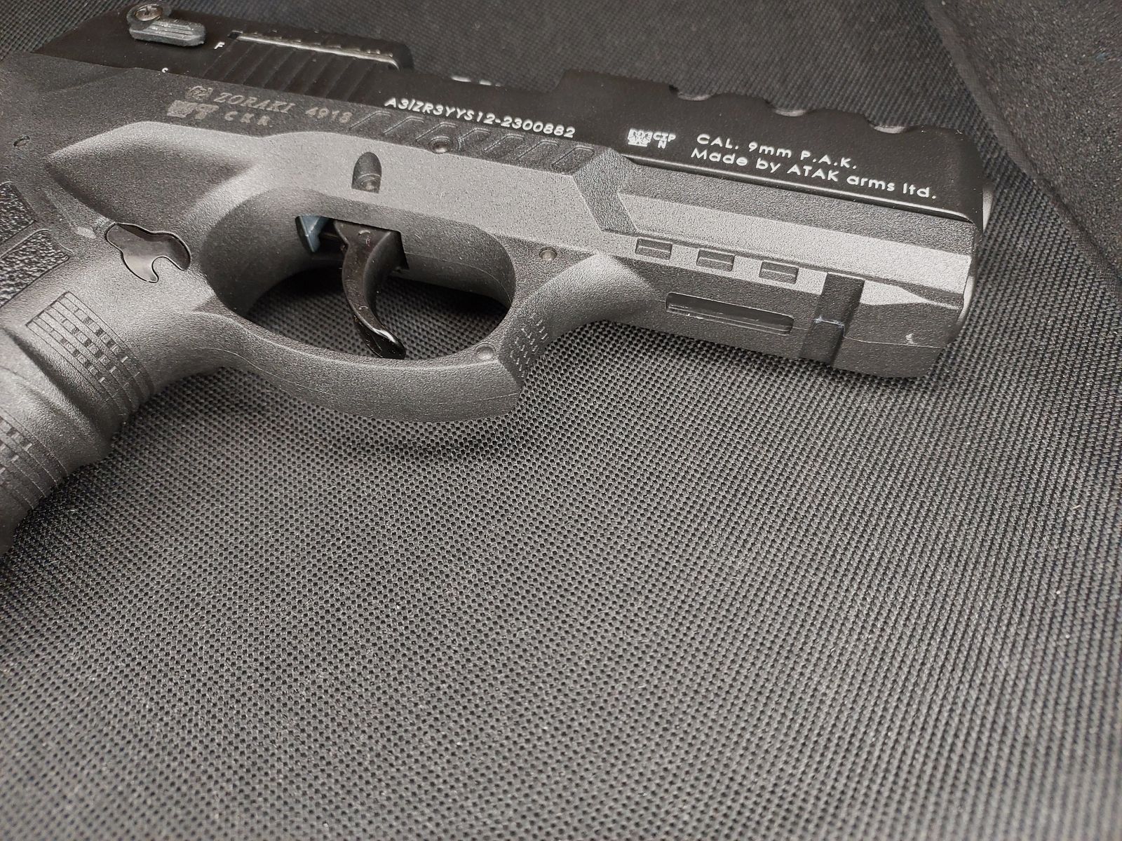 Zoraki 4918 pistola de fogueo Cal. 9mm P.A.K. (PTB 1050)