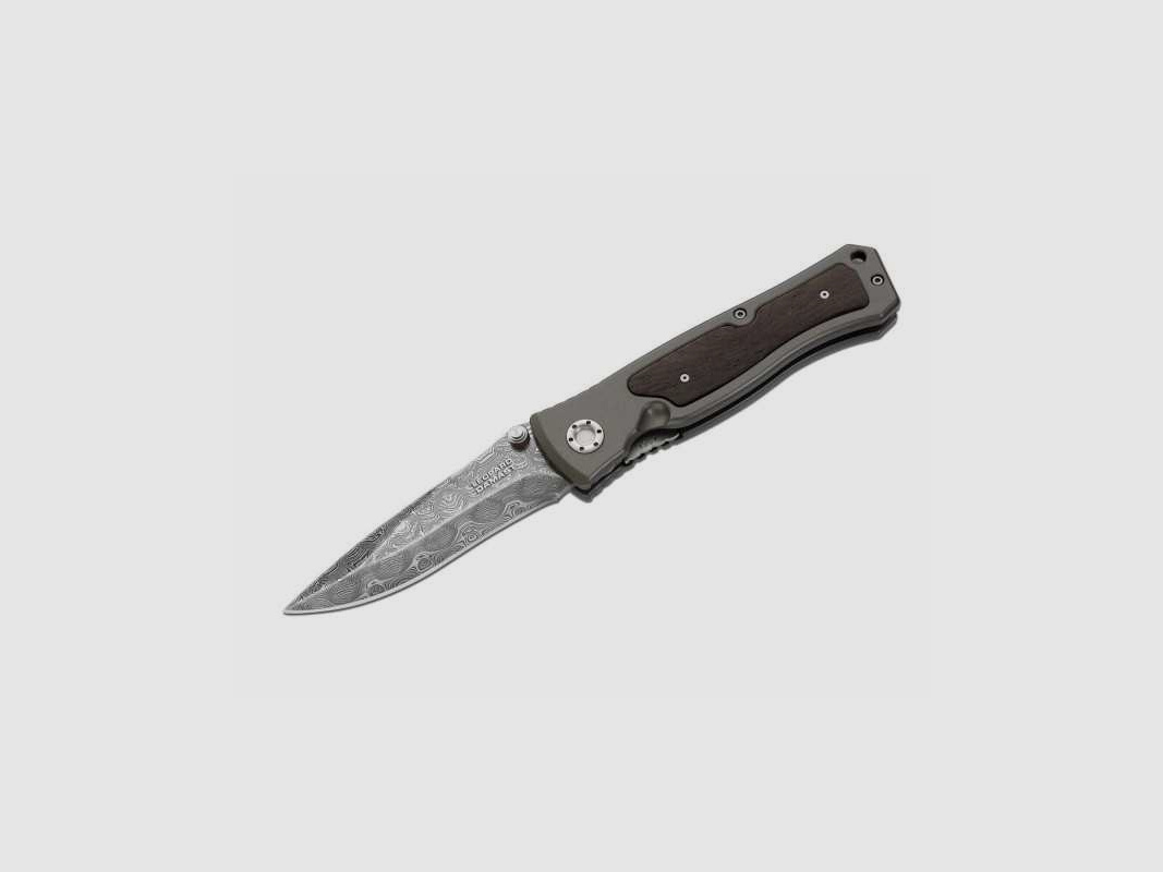 Böker Leopard Damast II Messer Panzer Stahl