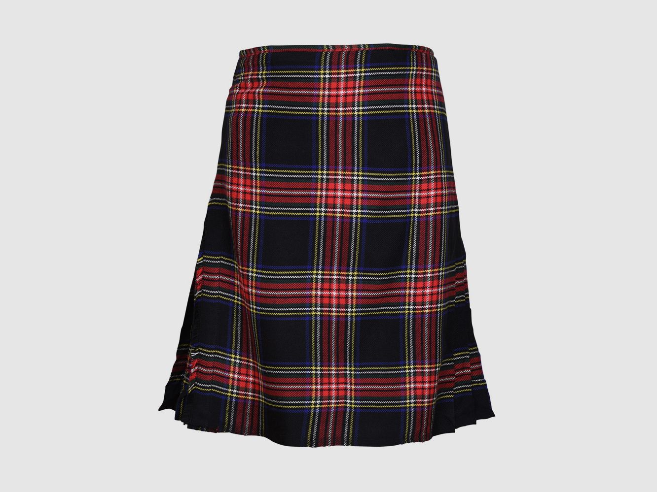 Męski kilt z kolorową tartanową szkocką spódnicą