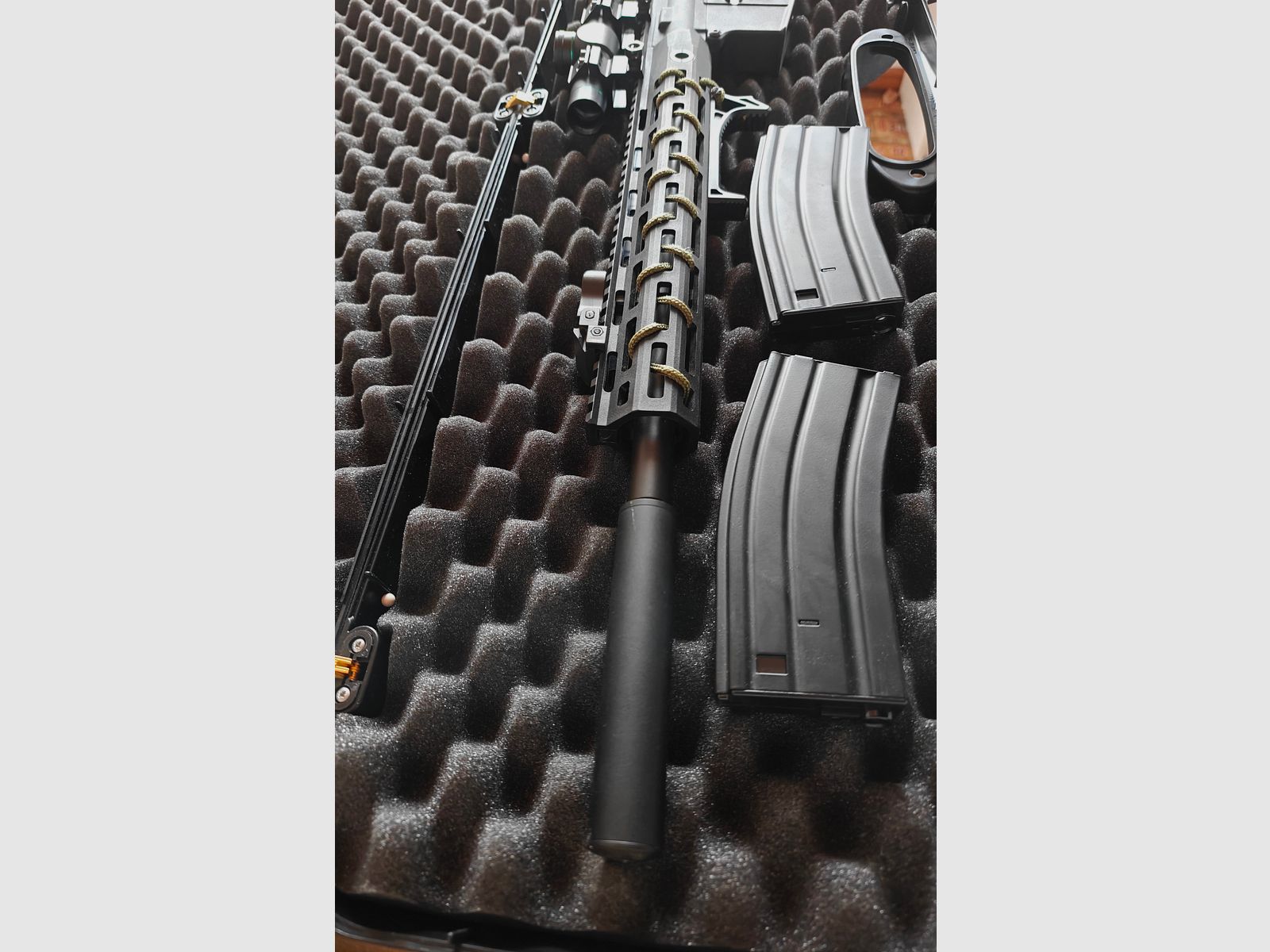 Begadi Sport M4 "Nylon Series" -GEN.5- Upgrade S-AEG mit PRO HopUp, Begadi CORE EFCS / Mosfet & FSWS 