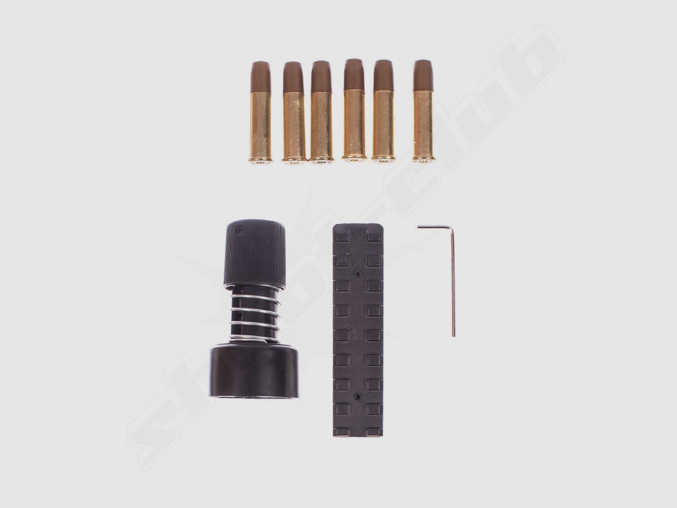 Dan Wesson 8 Zoll CO2-Revolver Kaliber 4,5mm - Set