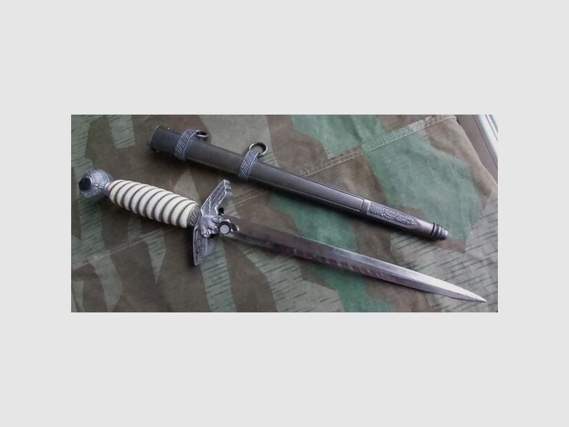 Luftwaffen Offiziersdolch mit Hersteller