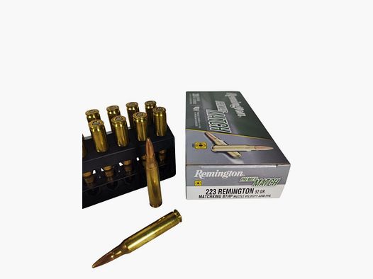 Remington 52grs Premier Match BTHP 20STK