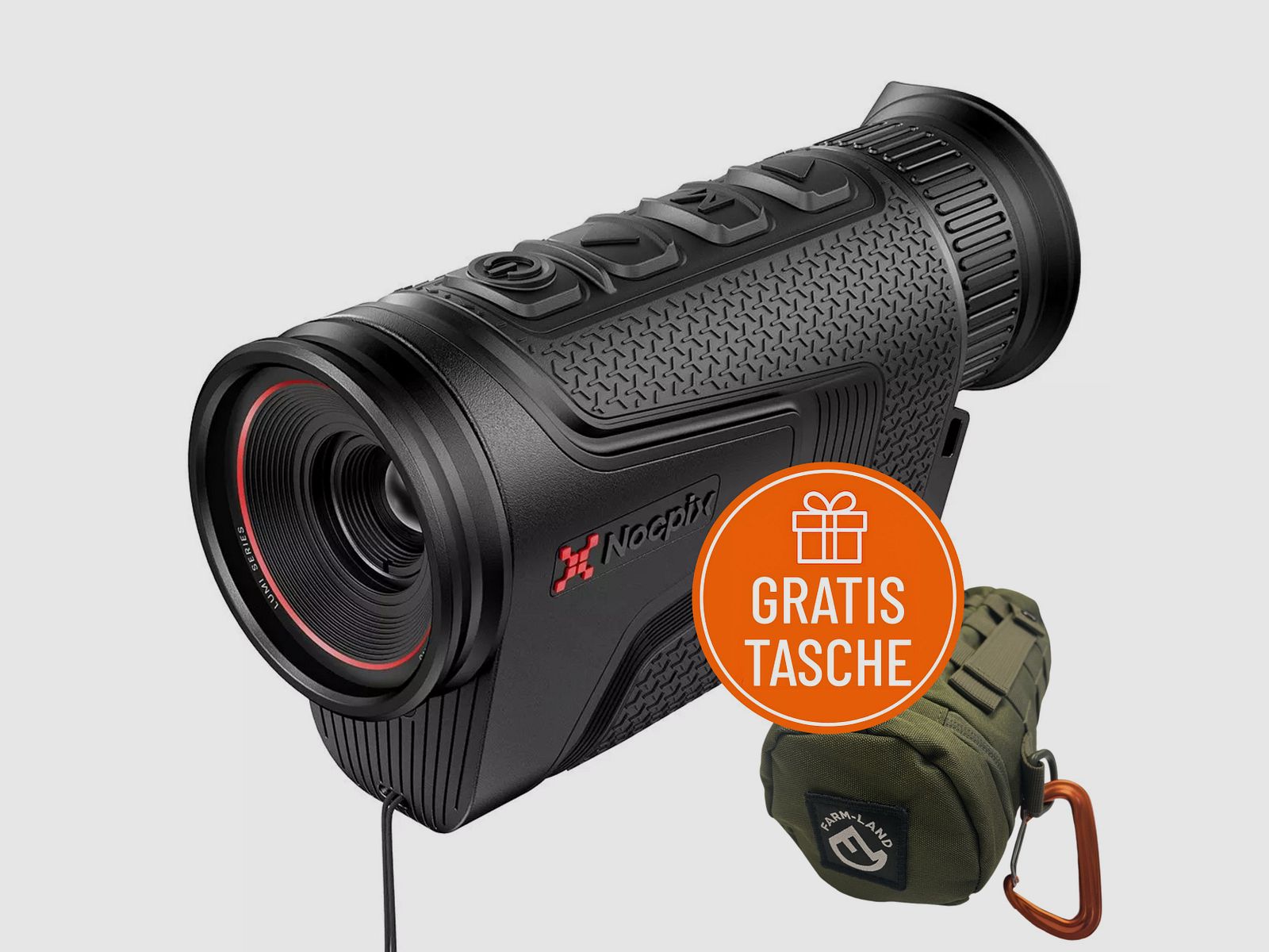 Nocpix LUMI P13 warmtebeeldmonoculair inclusief GRATIS TASCHE