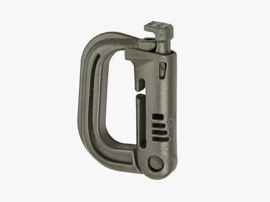 1x mosquetón tipo GRMLOCK (oliva)