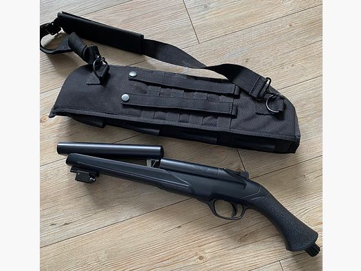 Home Defense Shotgun HDS 68 mit Doppellauf T4E Flinte mit Tasche 
