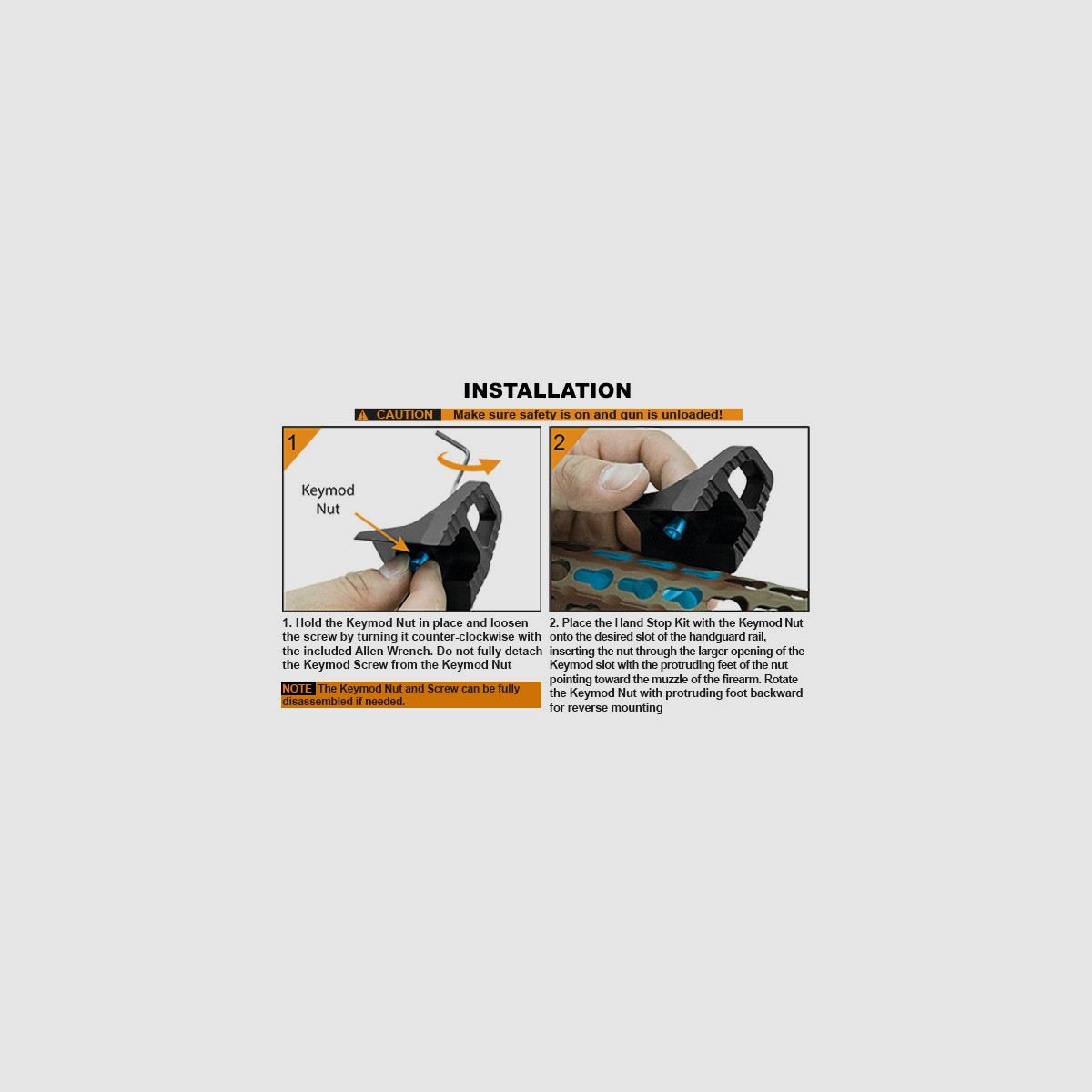 UTG Grip for Keymod System, image 9 of 10