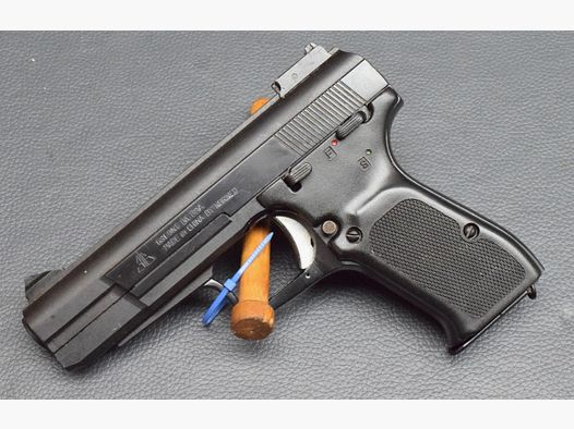 CSI Modell77B, Einhandpistole, Kaliber 9mm Luger, sehr gut